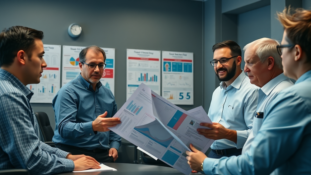 Public health professionals collaborating to strengthen local health infrastructure
