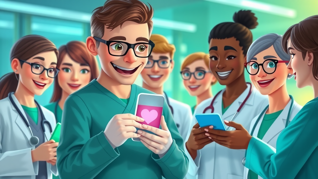 Patients using mobile app for telehealth and chronic disease management