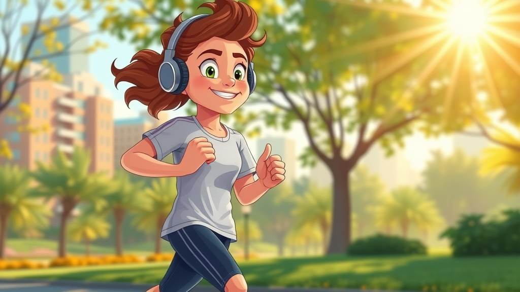 mental health awareness determined young adult jogging outdoors for exercise and preventive wellness